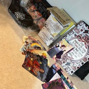 Illumicrate and fairyloot bookish items
